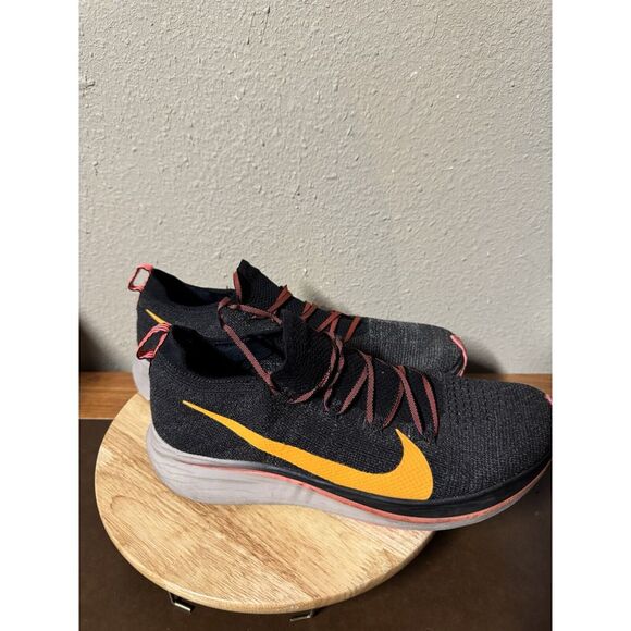 Men's‎ Nike Zoom Fly FK Flyknit Gray Running Shoes Sz 11 Athletic Gym - Picture 2 of 7